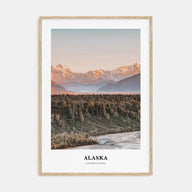 Alaska Portrait Color No 2 Poster