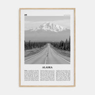 Alaska Travel B&W No 1 Poster