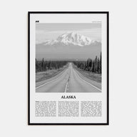 Alaska Travel B&W No 1 Poster