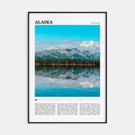 Alaska Travel Color No 1 Poster
