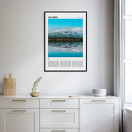 Alaska Travel Color No 1 Poster