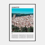 Albacete Travel Color Poster