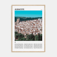 Albacete Travel Color Poster