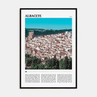 Albacete Travel Color Poster