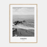 Albania Portrait B&W No 1 Poster
