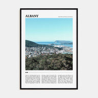Albany, Australia Travel Color Poster