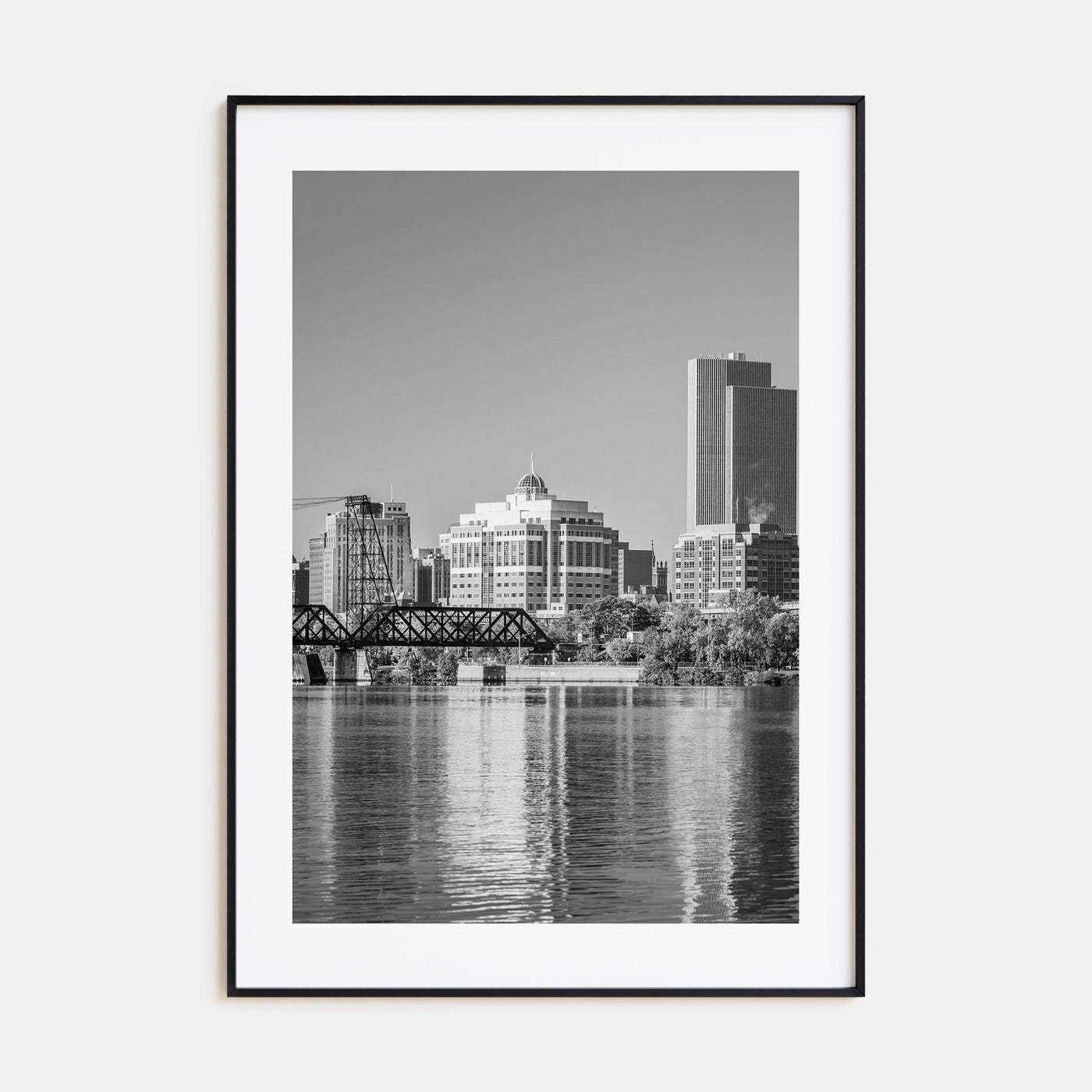 Albany, New York Photo B&W Poster