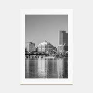 Albany, New York Photo B&W Poster