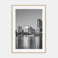 Albany, New York Photo B&W Poster