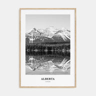 Alberta Portrait B&W Poster