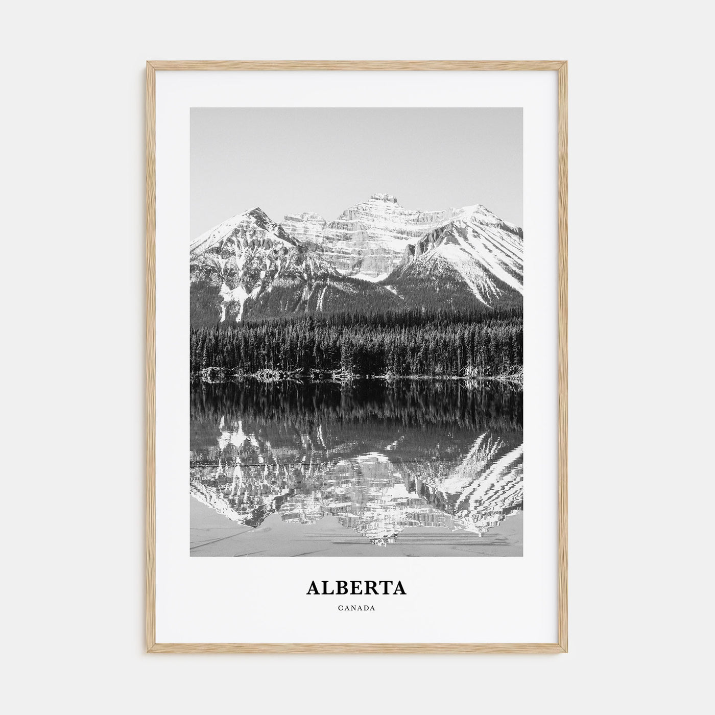 Alberta Portrait B&W Poster