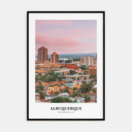 Albuquerque Portrait Color Poster
