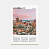 Albuquerque Travel Color Poster