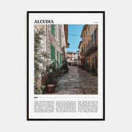 Alcudia Travel Color Poster