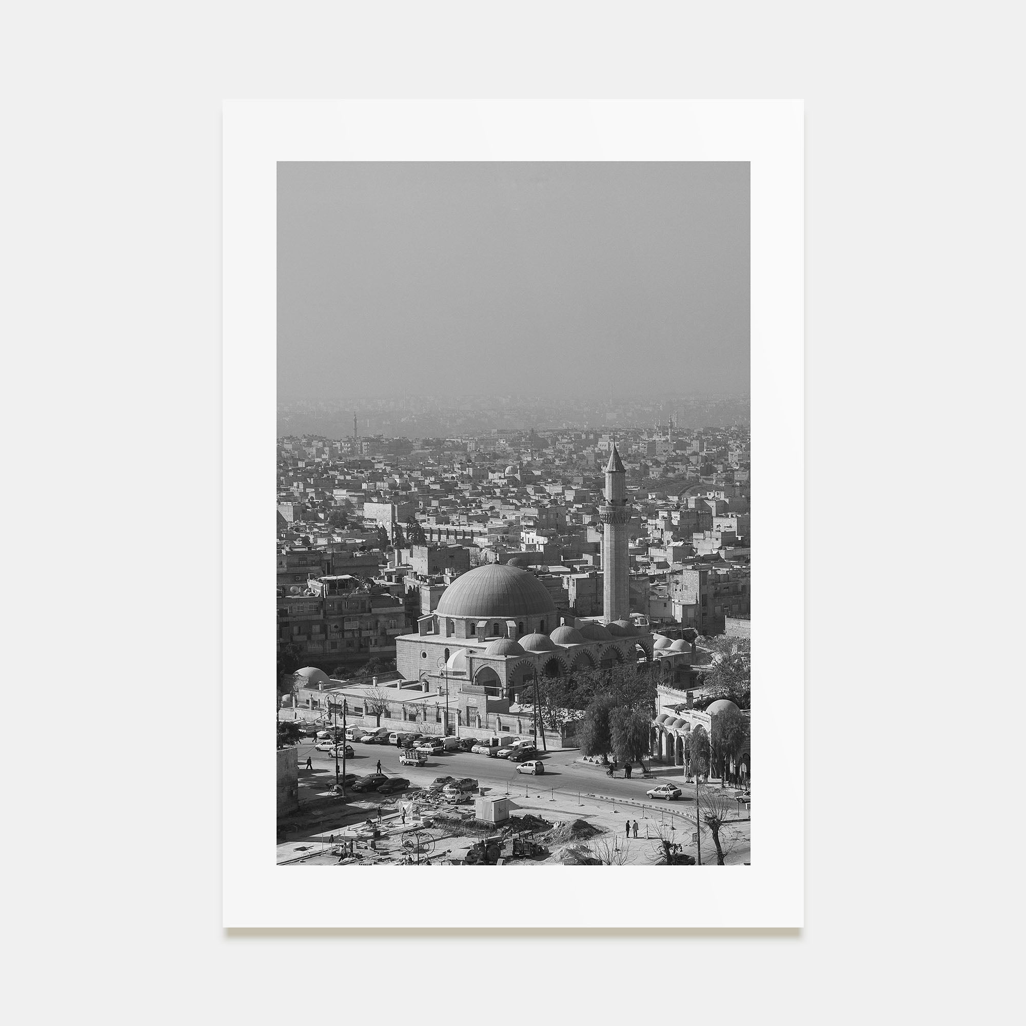 Aleppo Photo B&W Poster