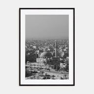 Aleppo Photo B&W Poster
