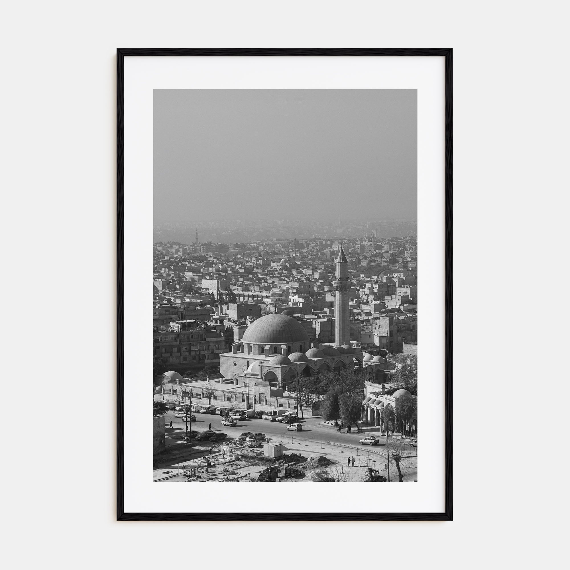 Aleppo Photo B&W Poster