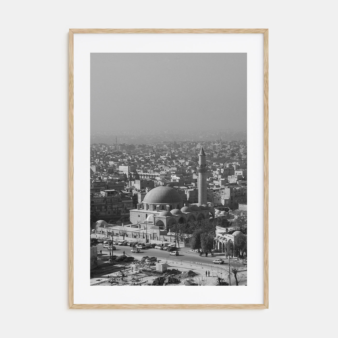 Aleppo Photo B&W Poster