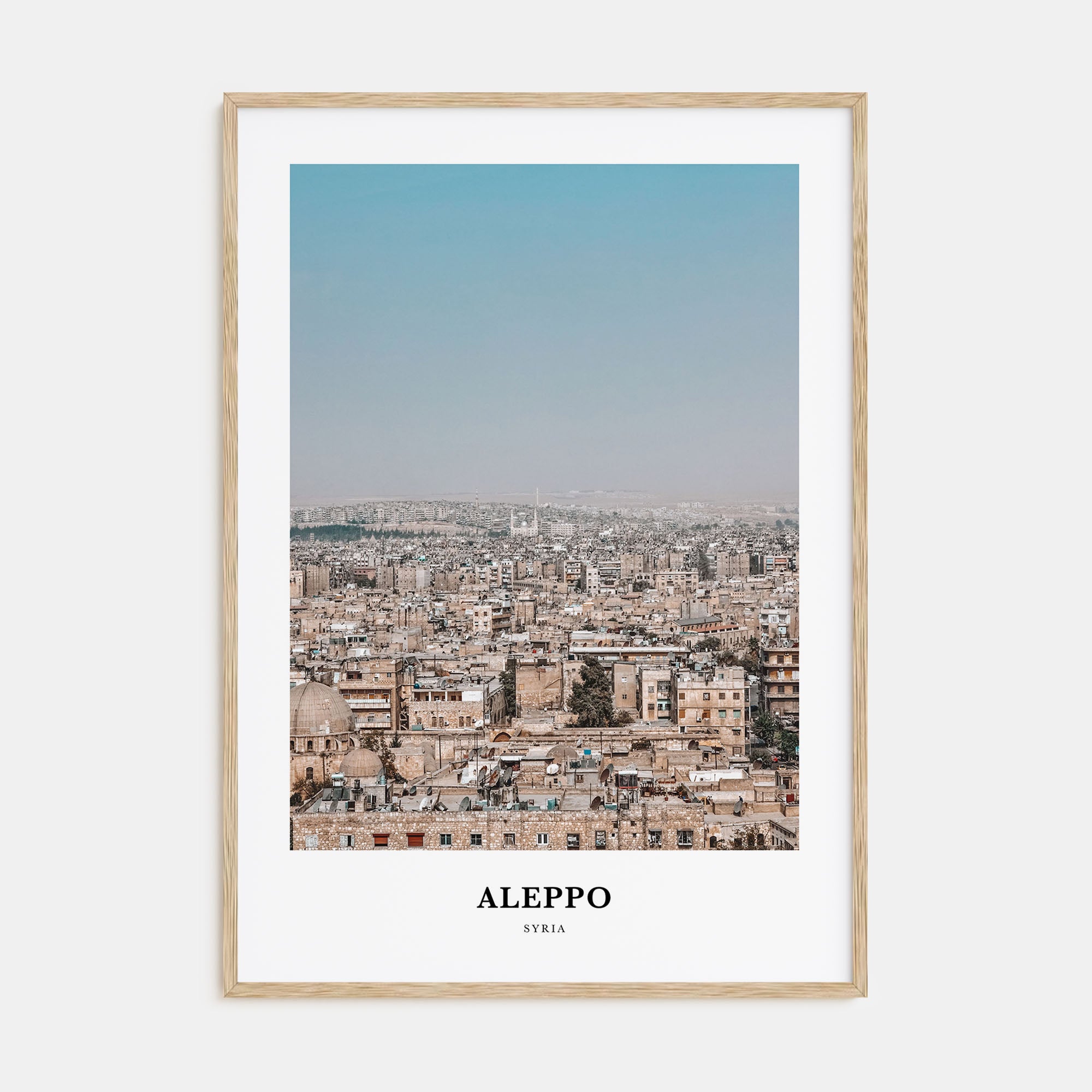 Aleppo Portrait Color Poster