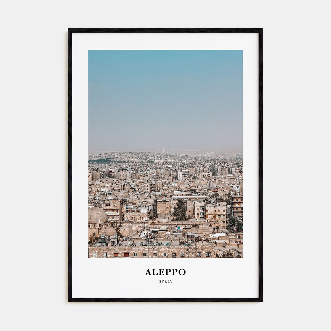 Aleppo Portrait Color Poster