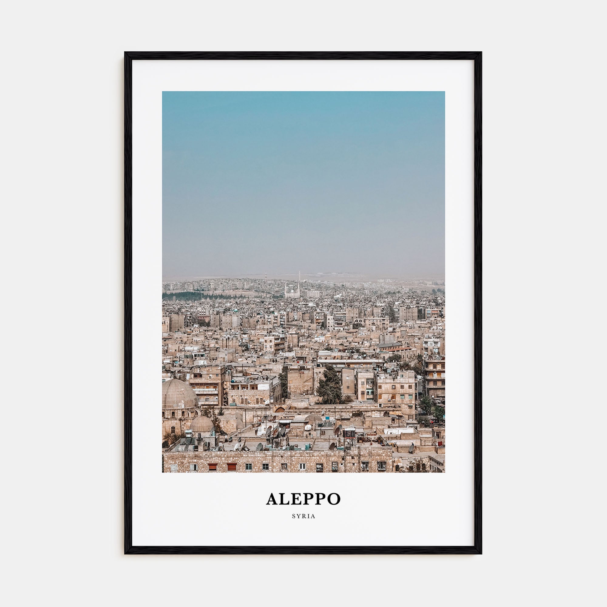 Aleppo Portrait Color Poster