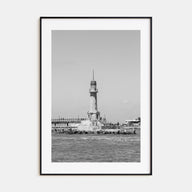 Alexandria, Egypt Photo B&W Poster