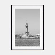 Alexandria, Egypt Photo B&W Poster