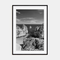 Algarve Photo B&W Poster