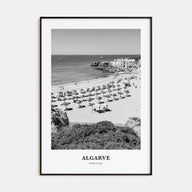 Algarve Portrait B&W Poster