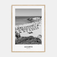 Algarve Portrait B&W Poster