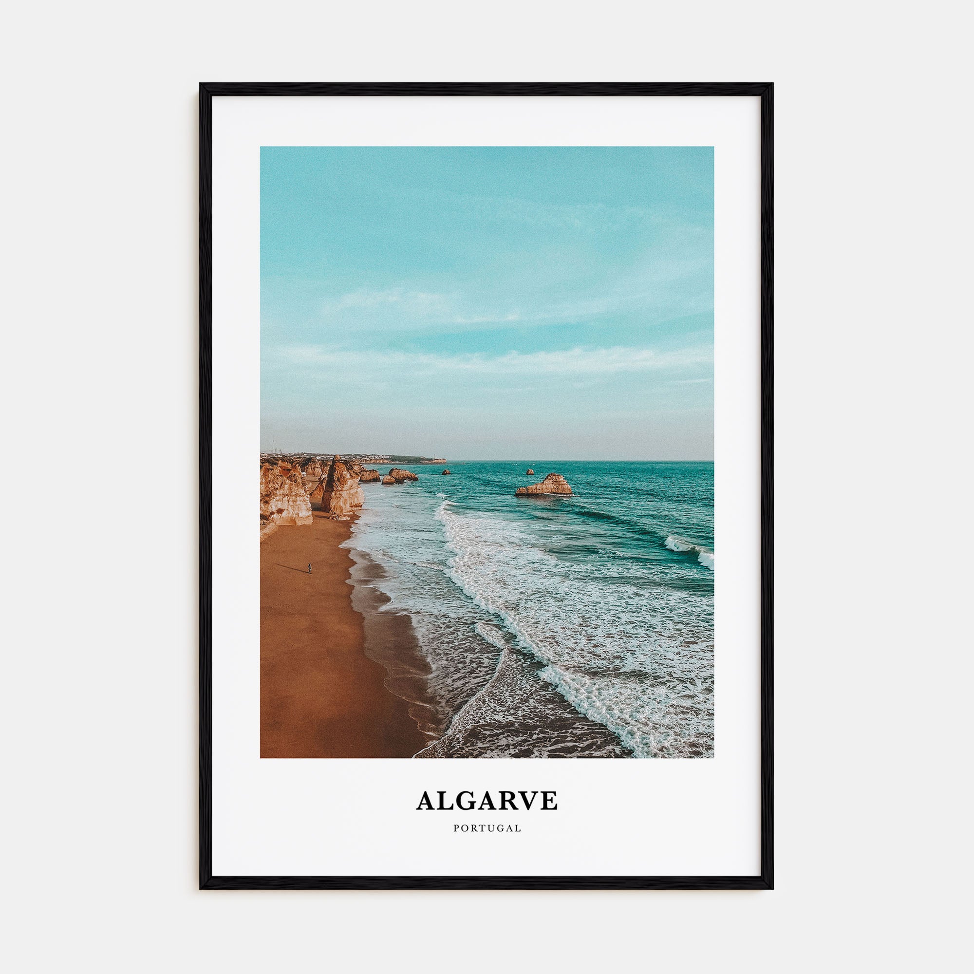 Algarve Portrait Color Poster