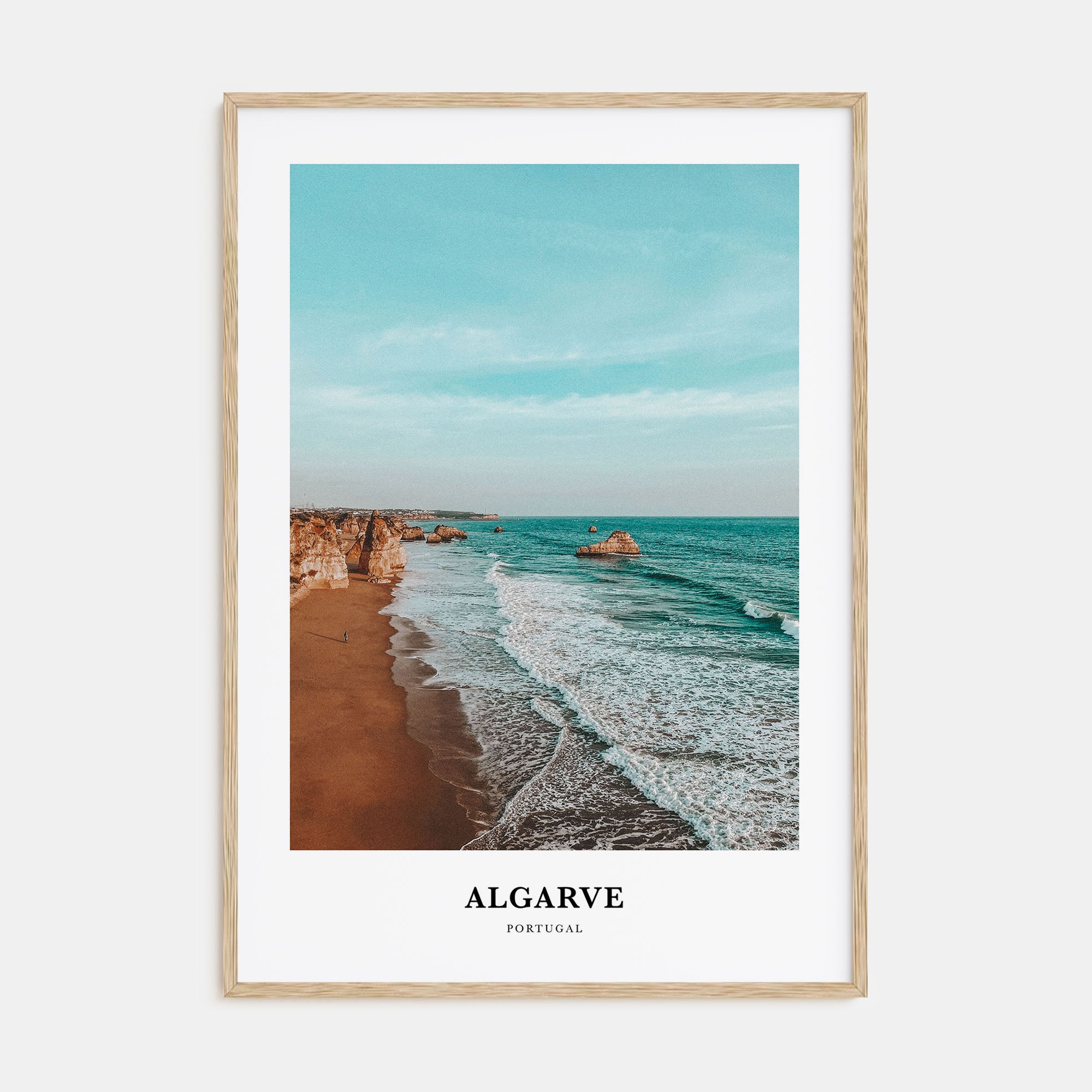 Algarve Portrait Color Poster