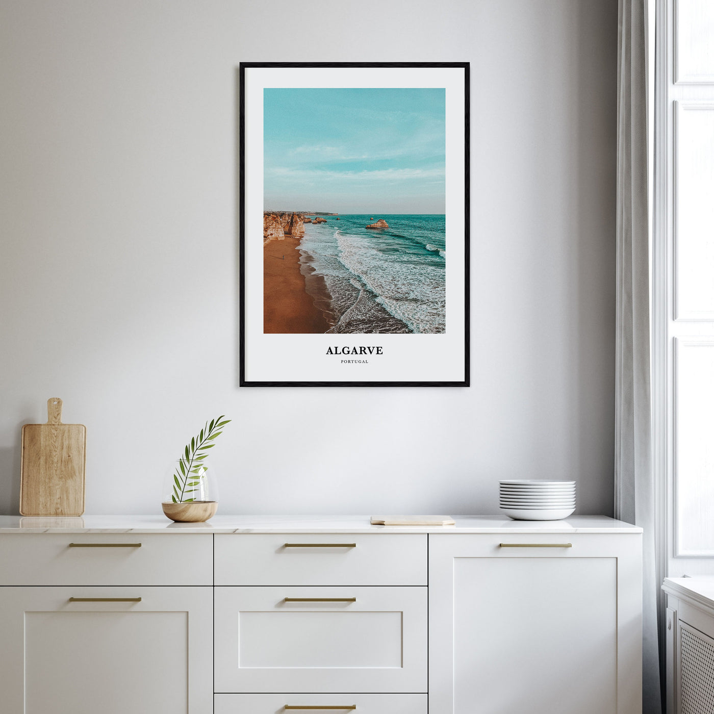 Algarve Portrait Color Poster