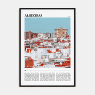 Algeciras Travel Color Poster