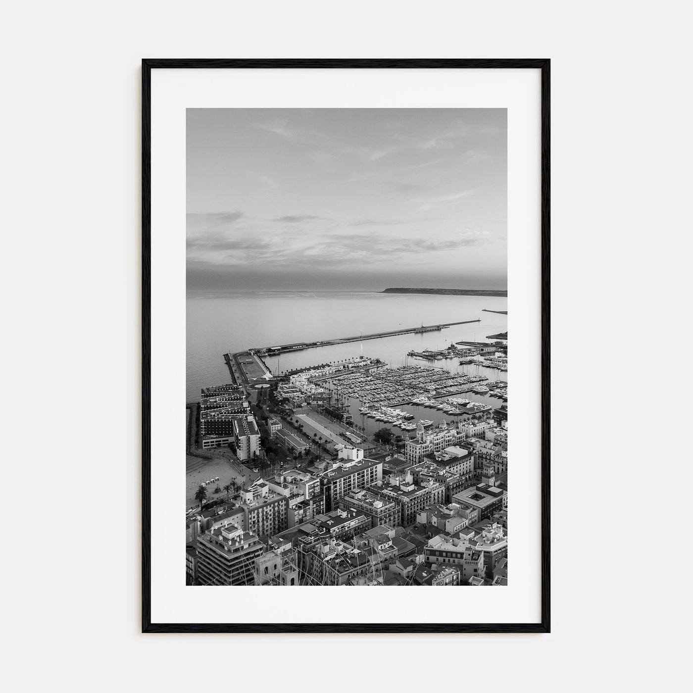Alicante Photo B&W Poster