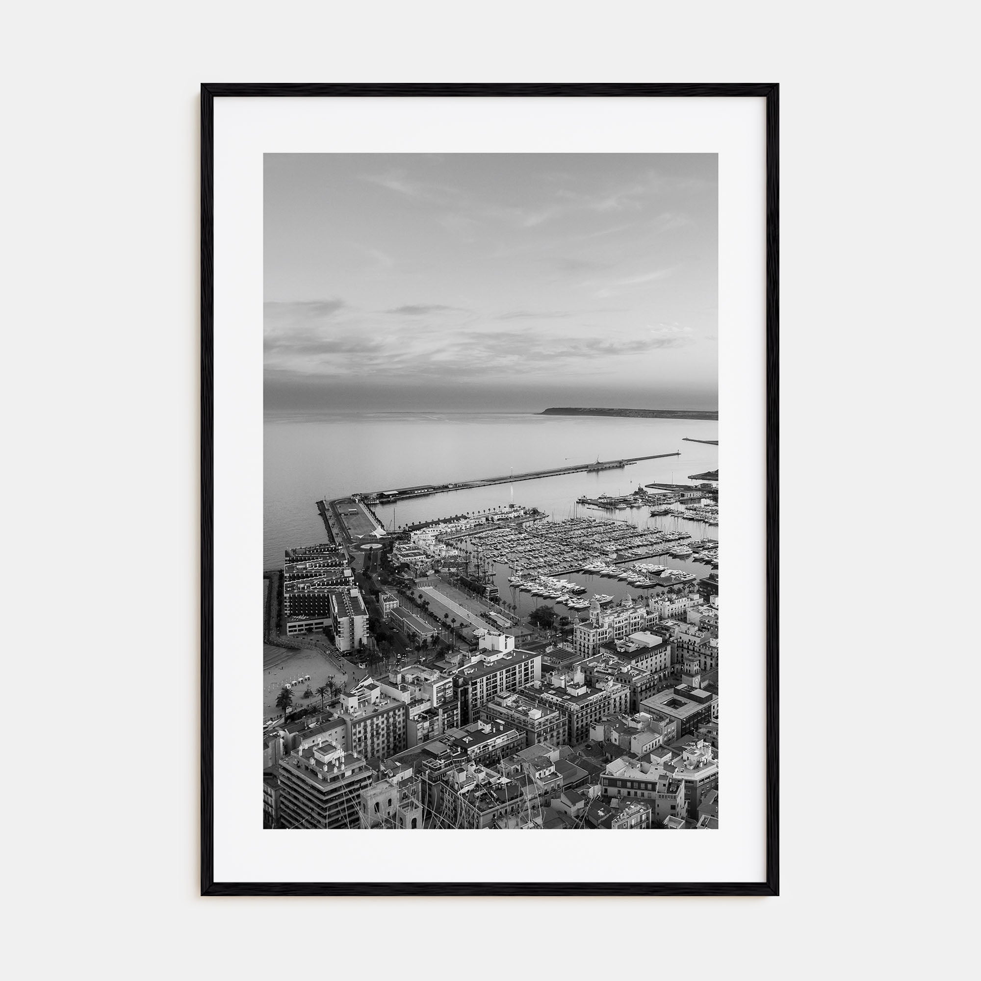 Alicante Photo B&W Poster