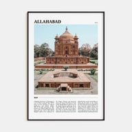 Allahabad Travel Color Poster
