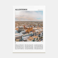 Allentown Travel Color Poster