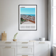 Almeria Travel Color Poster
