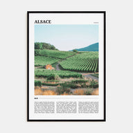 Alsace Travel Color Poster
