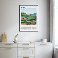 Alsace Travel Color Poster
