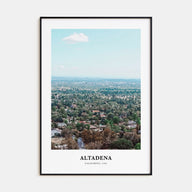 Altadena Portrait Color Poster