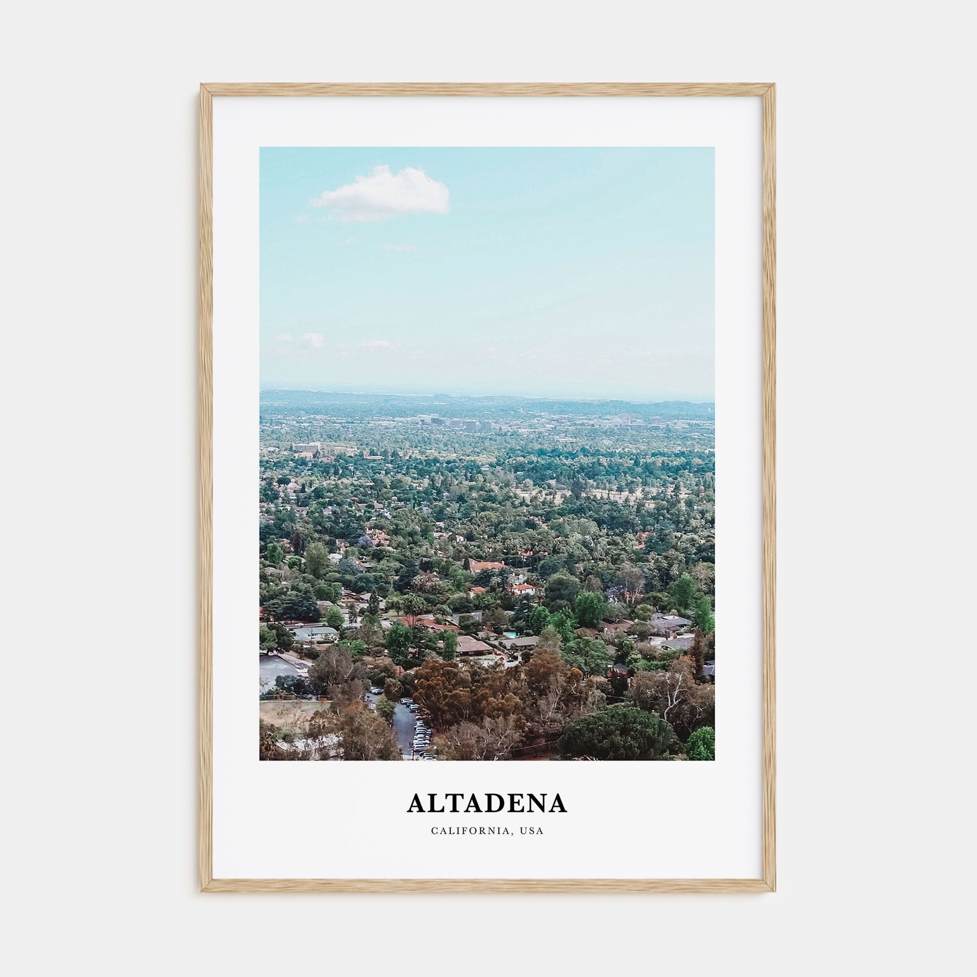 Altadena Portrait Color Poster
