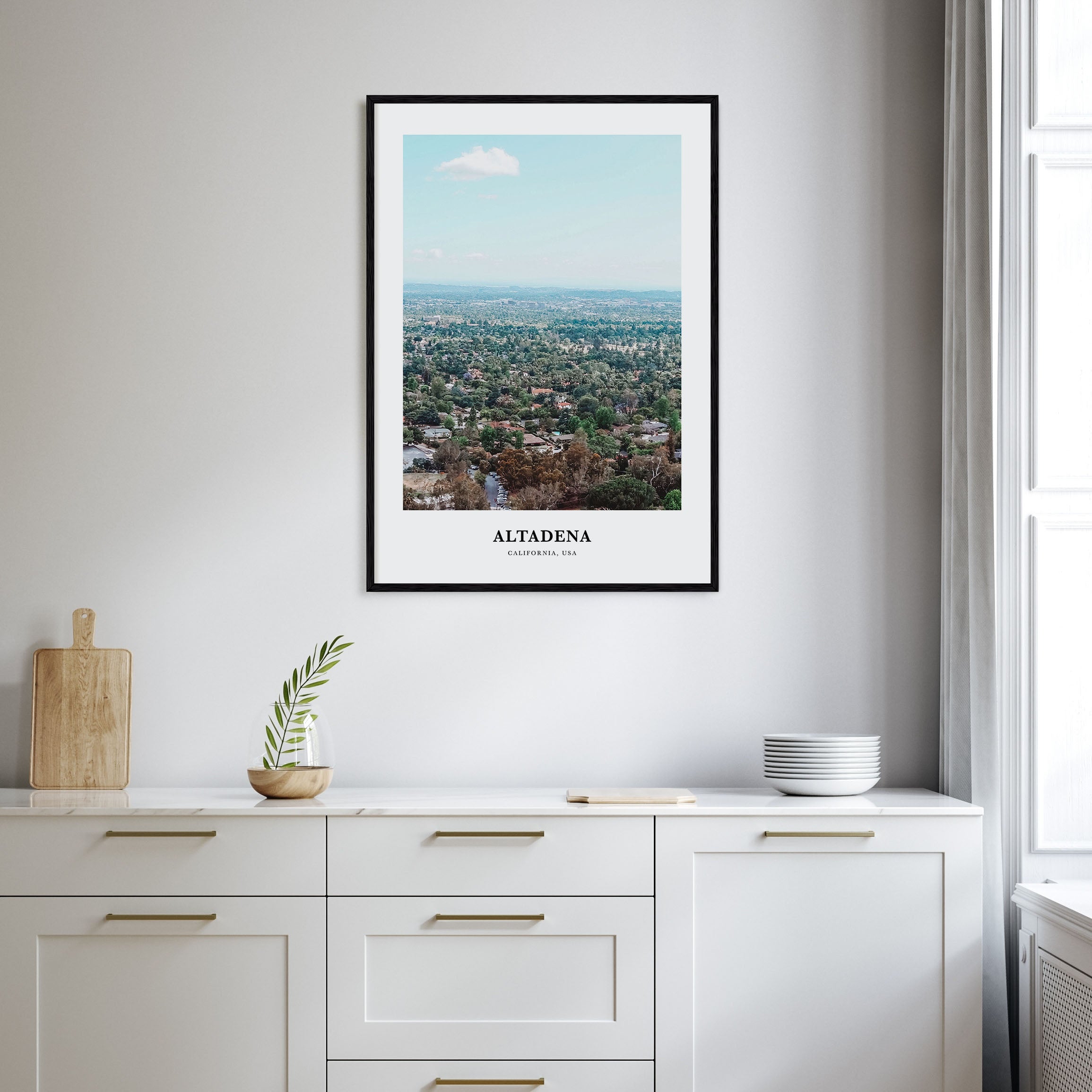 Altadena Portrait Color Poster
