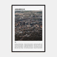 Amarillo Travel Color Poster