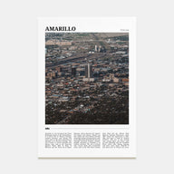 Amarillo Travel Color Poster