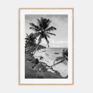 American Samoa Photo B&W Poster
