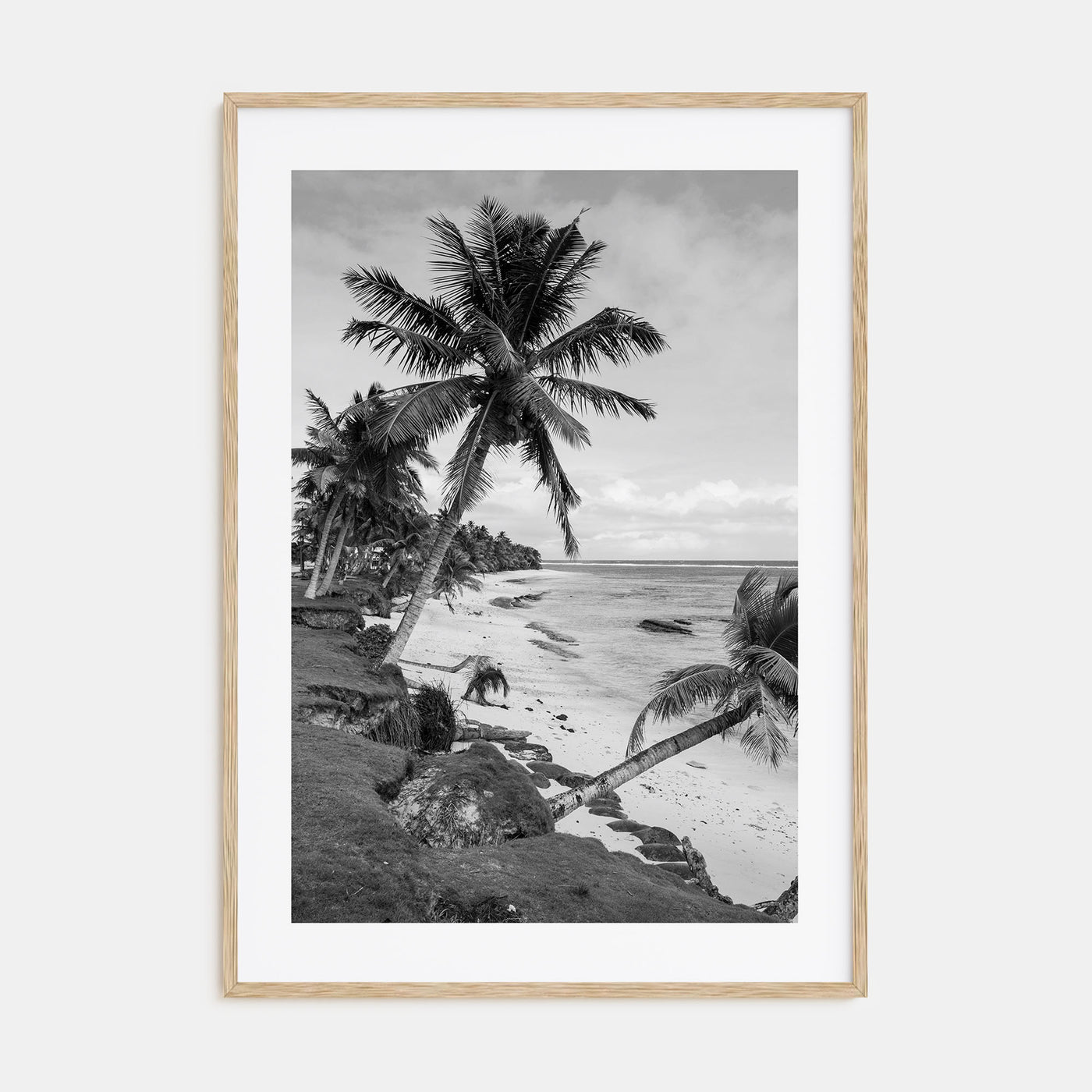 American Samoa Photo B&W Poster