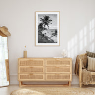 American Samoa Photo B&W Poster