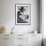 American Samoa Photo B&W Poster